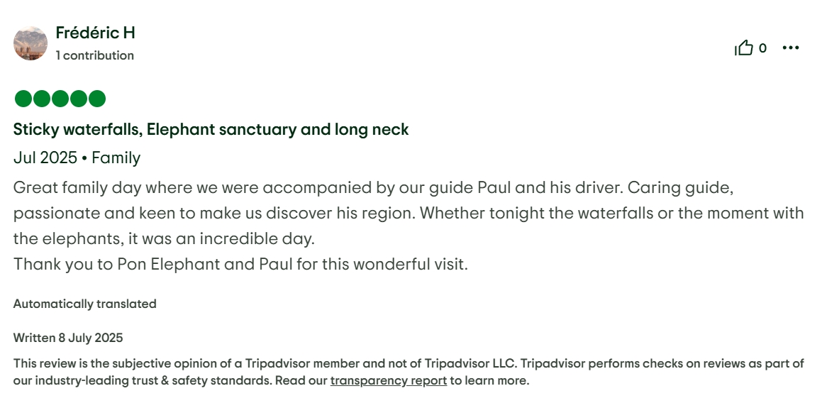 pon elephpant chiangmai thailand reviews